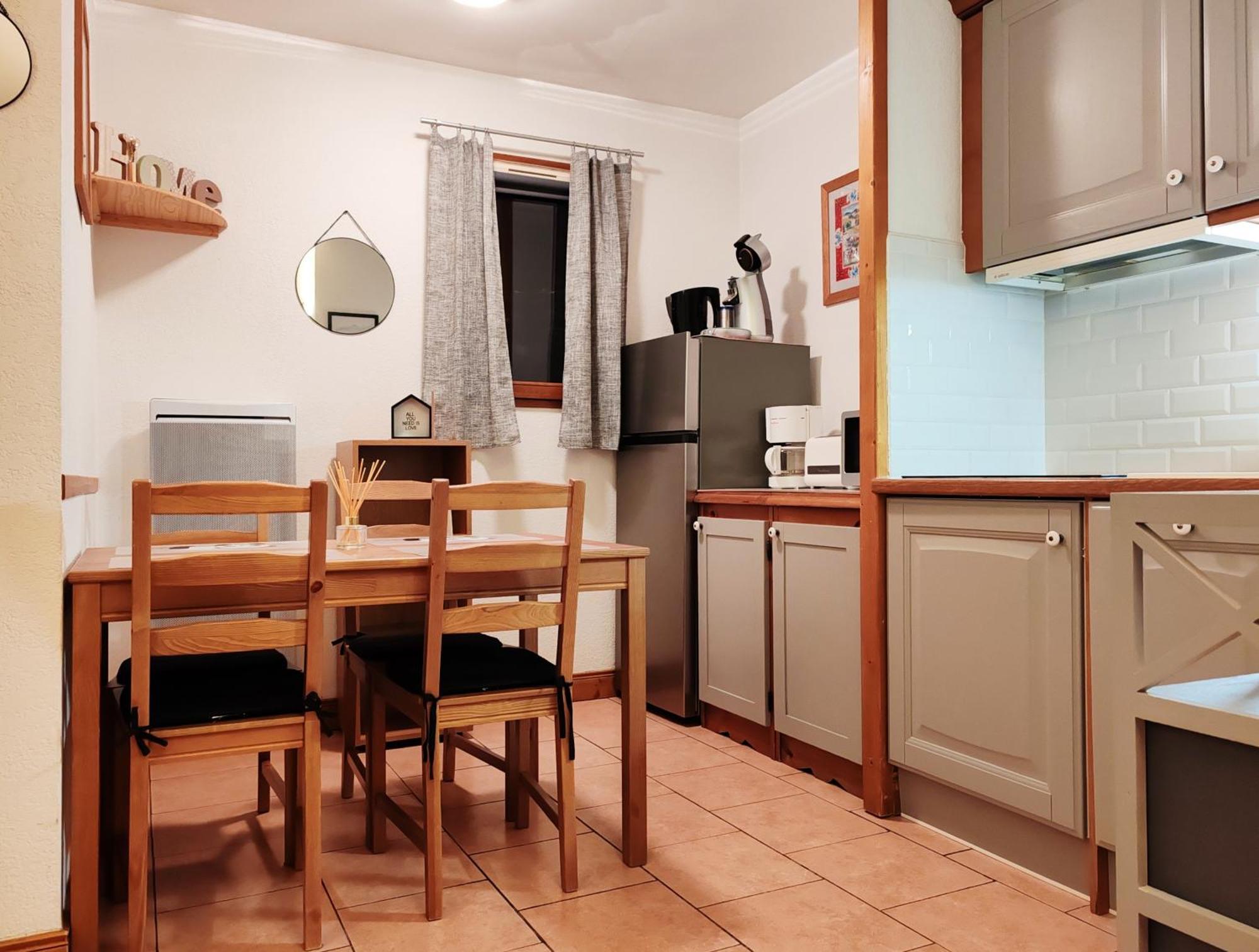 Joli Appart 4 Personnes Au Pied Des Pistes Balcon Orcières Extérieur photo