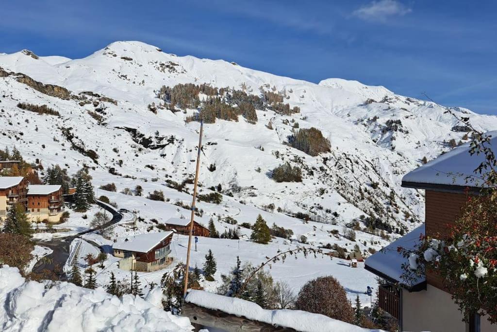 Joli Appart 4 Personnes Au Pied Des Pistes Balcon Orcières Extérieur photo