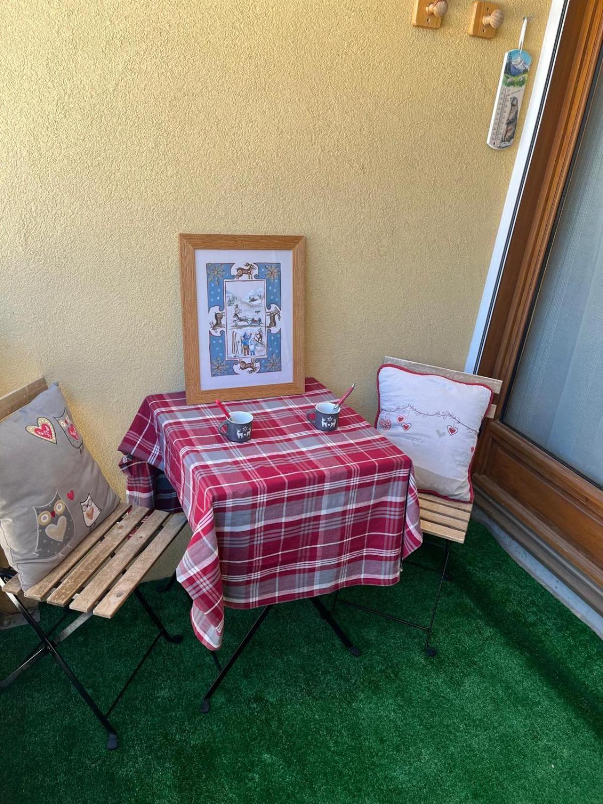 Joli Appart 4 Personnes Au Pied Des Pistes Balcon Orcières Extérieur photo